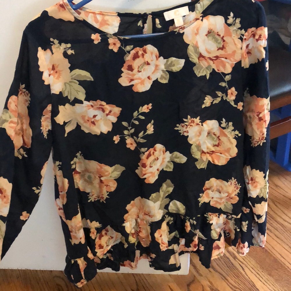 Long sleeve blouse